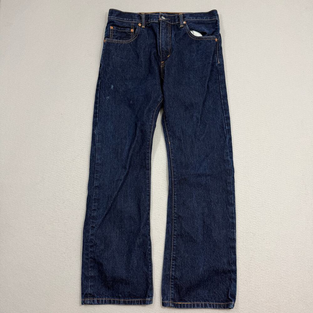 Levis 517 Boot Cut Jeans Men's 32x30 Blue Denim Western Rodeo Cowboy Rancher